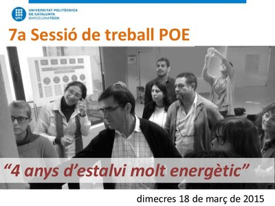 7a Sessió de treball POE