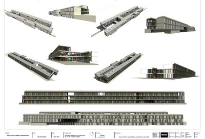 Energy efficient university accommodation