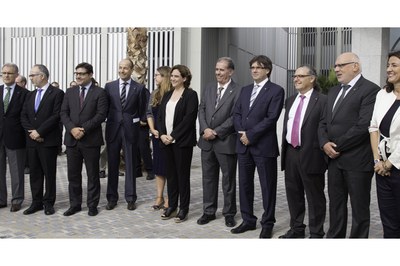 The President of the Catalan Government opened the new Diagonal-Besòs Campus