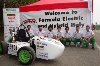 El equipo EcoRacing, subcampeón en la Formula Student de Turín